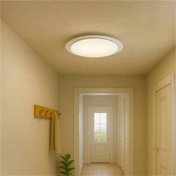Plafon do salonu ledowy Sonic ML6409 LED 24W 3000-6000K okrągły biały