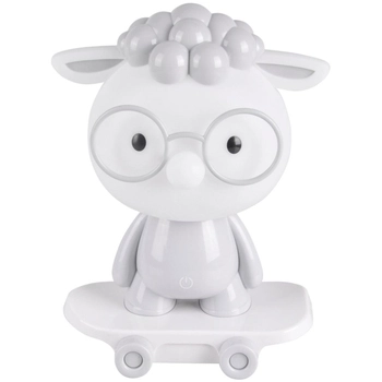 Biurkowa lampa Owieczka 314802 LED 2,5W deskorolka biała