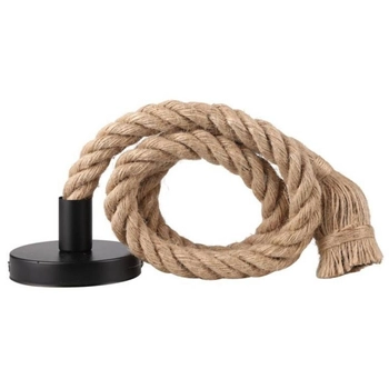 Sznur do lampy 31-04888 Candellux E27 100cm brązowy czarny