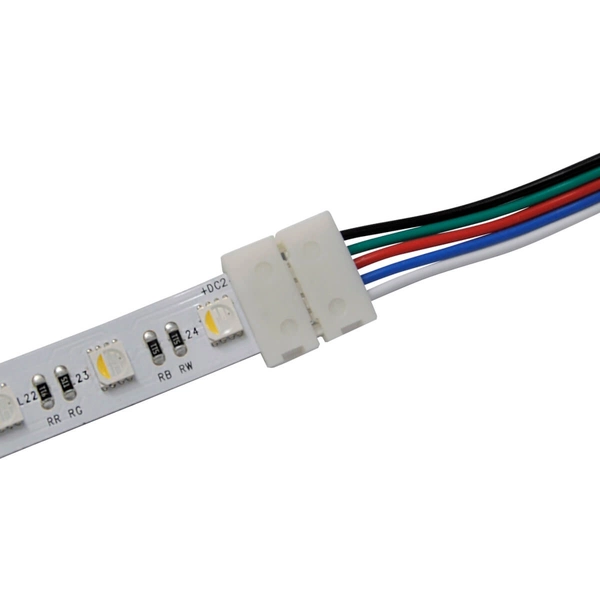 Złącze do taśm LED jednostronne 319791 RGBW zasilające białe