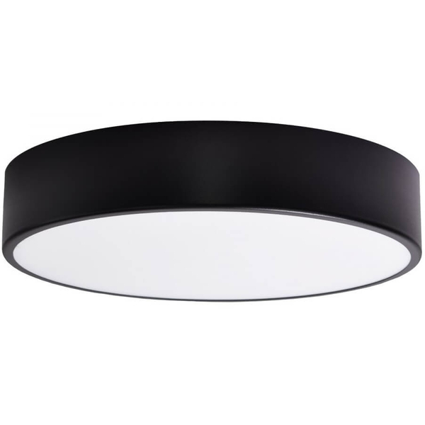 Przysufitowa lampa czarna 137623619785 plafon do sypialni z sensorem ruchu