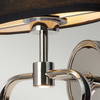 Abażurowy kinkiet ścienny Falmouth BATH-FALMOUTH-PC LED 4W Elstead IP44 chrom czarny