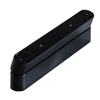 Adapter natynkowy Gamma AZ5311 metalowy 1-faz czarny