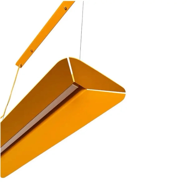 Ledowa lampa wisząca Yottsu YOA653P02 LED 14,4W 3000K podłużny żółty
