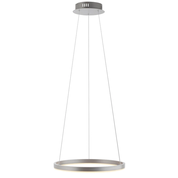 Lampa zawieszana RITUS 15393-95 Just Light LED 23,5W 3000K okrąg srebrna