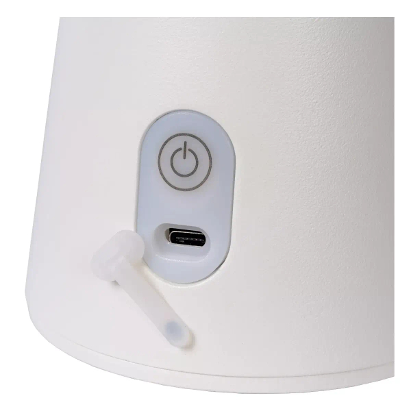 Stołowa lampka zewnętrzna DONNA 27500/02/31 Lucide LED 2W 2700K IP54 biała