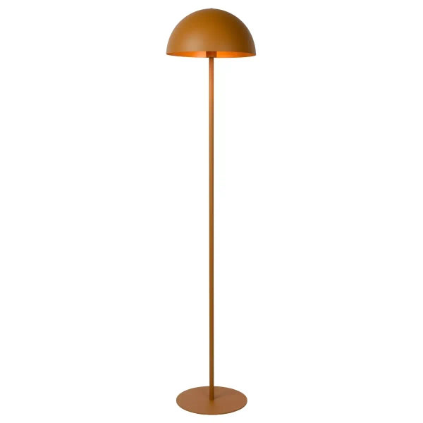 Metalowa stojąca lampa SIEMON 45796/01/44 Lucide grzyb żółta