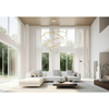 Wisząca lampa z pilotem Ring Slim MSE1501100164 Moosee LED 130W 3000K ringi złote