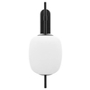 Lampa ścienna do łazienki Epli Mini EMK120S0 ze szkła IP44 biała czarna