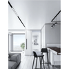 Owalna lampa szynowa ścieżka świetlna Points TR082-1-6W3K-M-B LED 6W 3000K  czarny