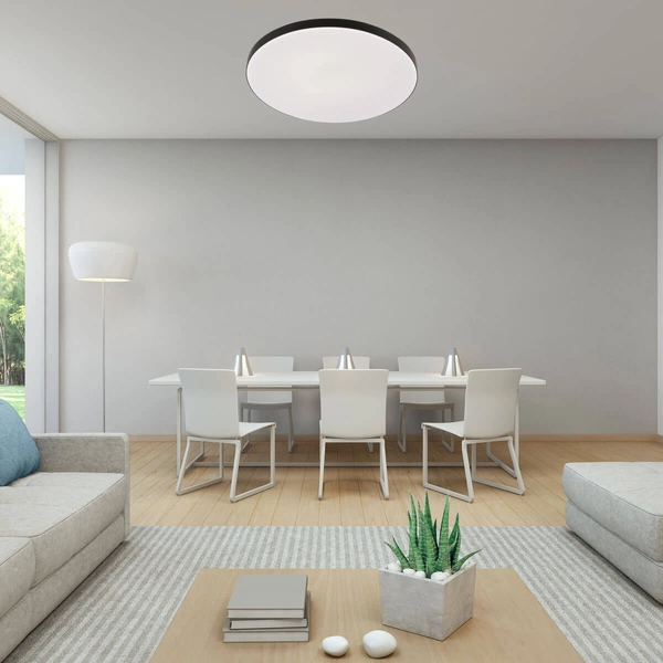 Sufitowa lampa Babilon LP-335/1C S 4BK Light Prestige LED 18W 4000K okrągła biała