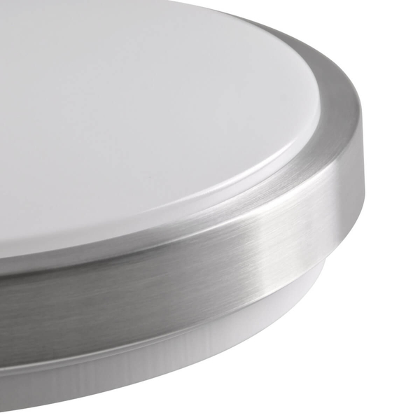 Kuchenny plafon Benedykt 326843 Polux metalowy srebrny biały