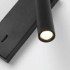 Regulowany kinkiet ścienny Cali WL-21017-BL LED 2,5W 3000K tuba czarna