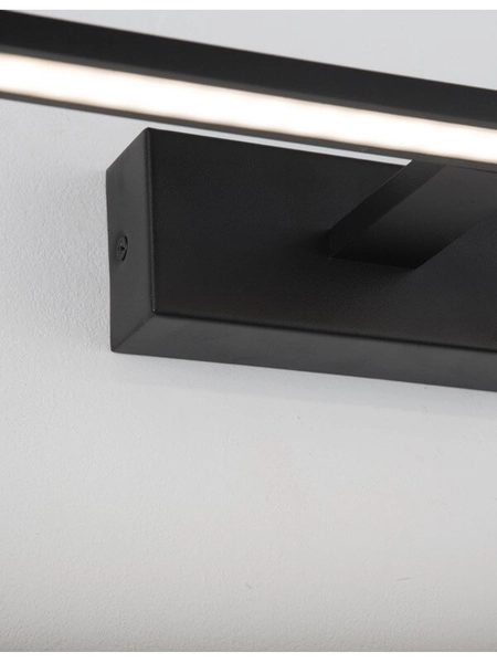 Ścienna lampa nad umywalkę Ipiales LE42406 12W 3000K czarna