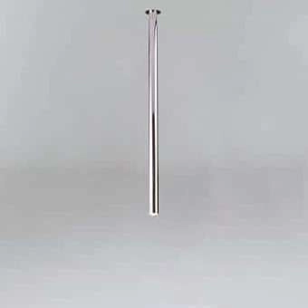 Podtynkowa LAMPA sufitowa ALHA T 9077 Shilo wpuszczana OPRAWA do zabudowy sopel tuba chrom