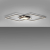 Natynkowa lampa Asmin squares LED 45W 3000K aluminium stal