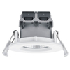 Okrągłe oczko sufitowe ZAGROS 650710131 LED 5,5W 3000K IP65 białe