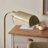 Stojąca lampa regulowana Pharmacy 114205 metalowa mosiądz