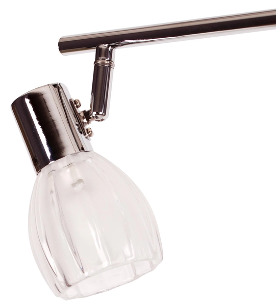 Lampa sufitowa Embo K-8001/3 listwa z reflektorkami chrom