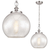 Loftowa LAMPA wisząca Tabby FE-TABBY-P-M Elstead FEISS szklana OPRAWA industrialna ZWIS na łańcuchu kula ball szczotkowana stal