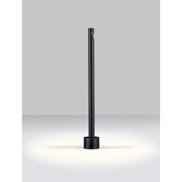 Ogrodowa stojąca lampa TRANDOR LE75139 LED 4W 3000K IP65 czarny