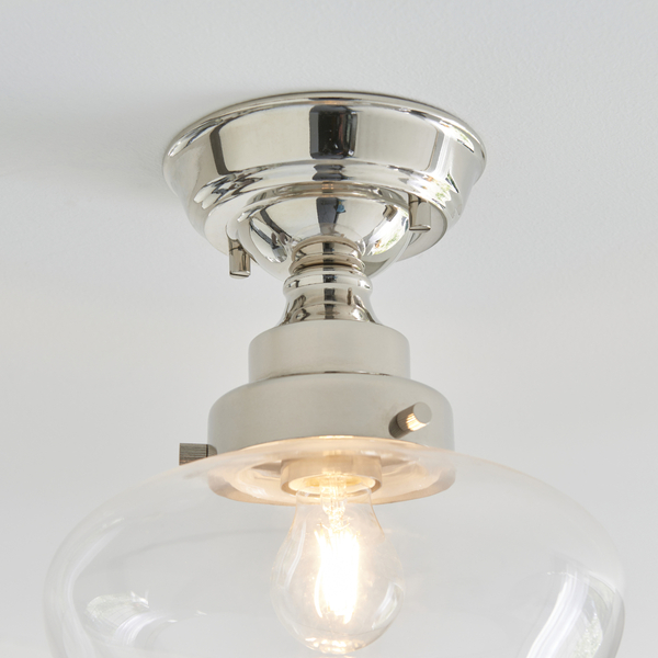 Sufitowa lampa vintage L&-196170 Light& do przedpokoju nikiel
