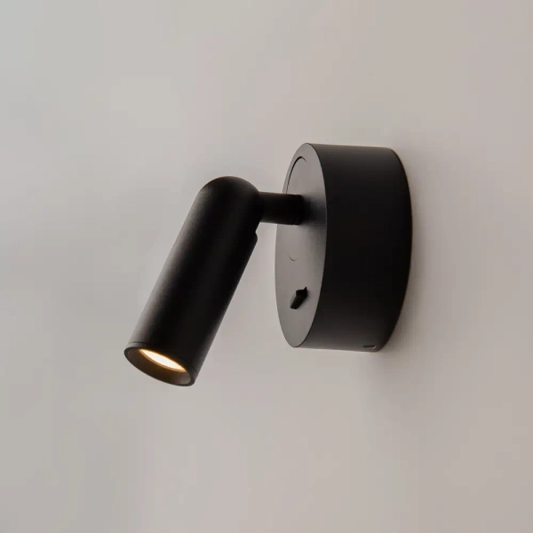 Metalowy kinkiet regulowany Mirax C038WL-L3B3K LED 3W 3000K czarny