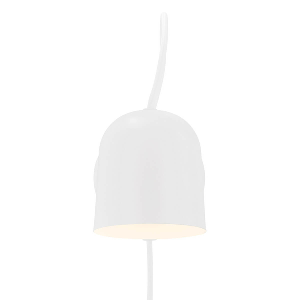 Pojedyncza lampa ścienna Angle 2120601001 DFTP obracana do salonu biała