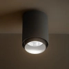 Sufitowa lampa natynkowa Dabi 1591 LED 8W 3000-6000K tubka czarny