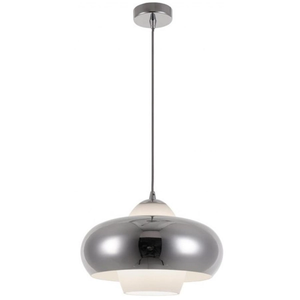Wisząca lampa Valten AZ3167 Azzardo designerski klosz chrom