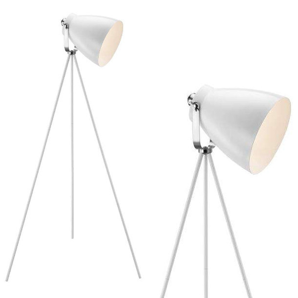 Lampa podłogowa LARGO 46704001 reflektor na trójnogu biały OUTLET