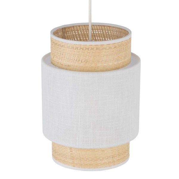 Lampa zwisająca ekologiczna Boho 5652 TK Lighting naturalna biała