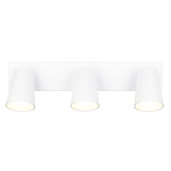 Potrójna lampa sufitowa Sharp 817100331 regulowana reflektory biała