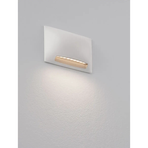 Ścienny kinkiet do ogrodu PLASENA LE75300 LED 5W 3000K IP65 biała