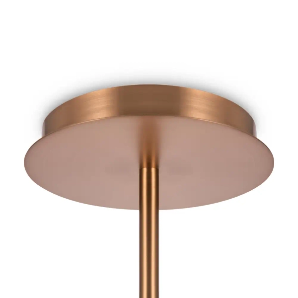 Modernistyczna wisząca lampa Erich MOD221PL-12G mleczne kule złoty