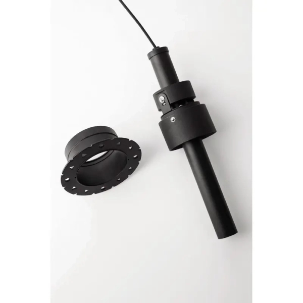 Podtynkowa lampa sufitowa PELIQUE LE65135 LED 9W 3000K tuba czarna