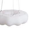Wisząca lampa okrągła Bellissima ABR-LWBSS36W do salonu biała