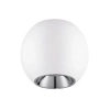 Kulista lampa sufitowa BAZENIO LE45519 LED 13W 3000K kula ball biała