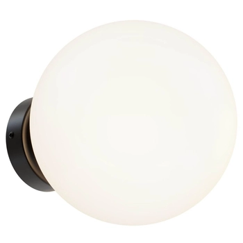 Lampa ścienna Basic Form MOD321WL-01B1 kula biała czarna