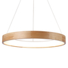 Lampa wisząca ring SILVAM AZ2699 Azzardo LED 42W 2900K drewniany