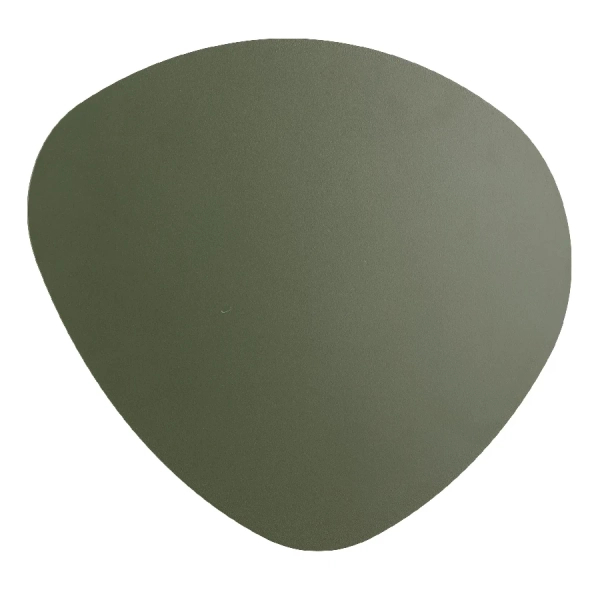 Minimalistyczna lampa na ściane 10631 kamień owalny czarny