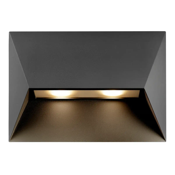 Ścienna lampa na elewację PONTIO 2218191003 IP54 czarny