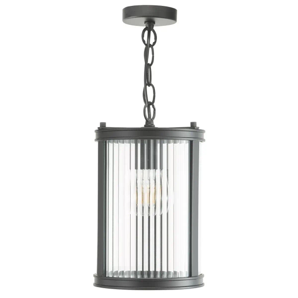 Industrialna lampa wisząca Bianka BIA0122 na łańcuchu czarny