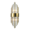 Kryształowy kinkiet ścienny Draco ST-88003W-S gold glamour złoty połysk