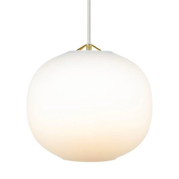 Kulista lampa wisząca Navone 2220433001 okrągła szklana biały