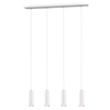 Lampa wisząca na belce VANTOS DL401312400 Trio tubki kuchenna biały