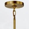 Metalowa lampa wisząca Marvela MARVELE8-AB-OPAL tubki mosiądz
