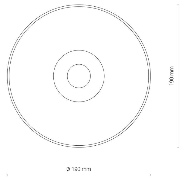 LAMPA sufitowa IOS 8724 Nowodvorski metalowa OPRAWA downlight LED 40W 3000K tuba czarna