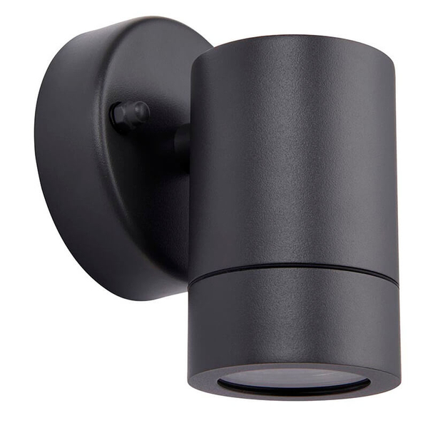 Naścienna lampa do ogrodu Palin 77906 tuba metalowa IP44 antracyt