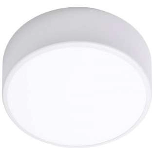 Plafon LAMPA sufitowa 137623613608 TEAM metalowa OPRAWA natynkowa LED 24W 4000K okrągła srebrna biała